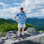 Karen Richardson hiking