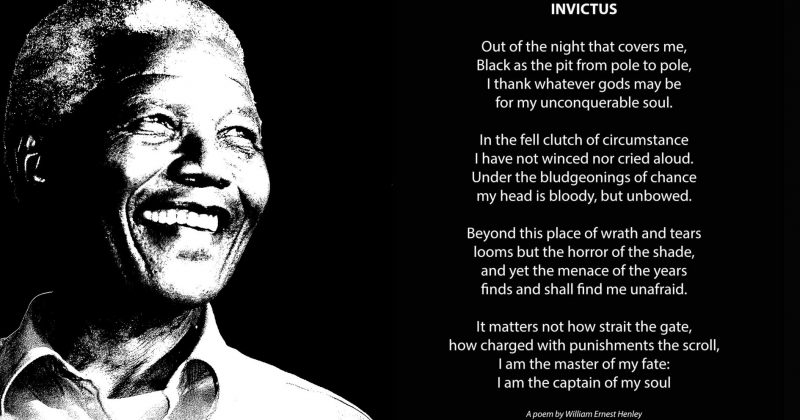 Invictus A Poem Frequently Recited By Nelson Mandela World View